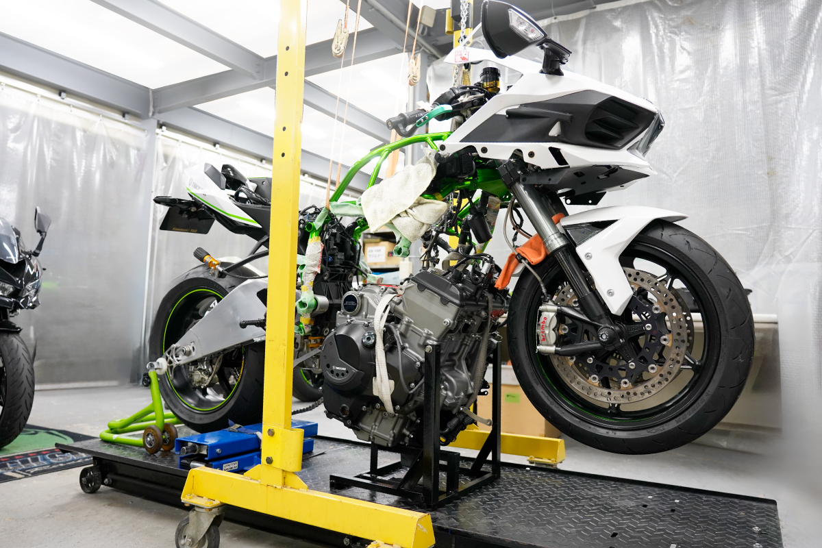 H2エンジン作業のイメージ（プレースホルダー）