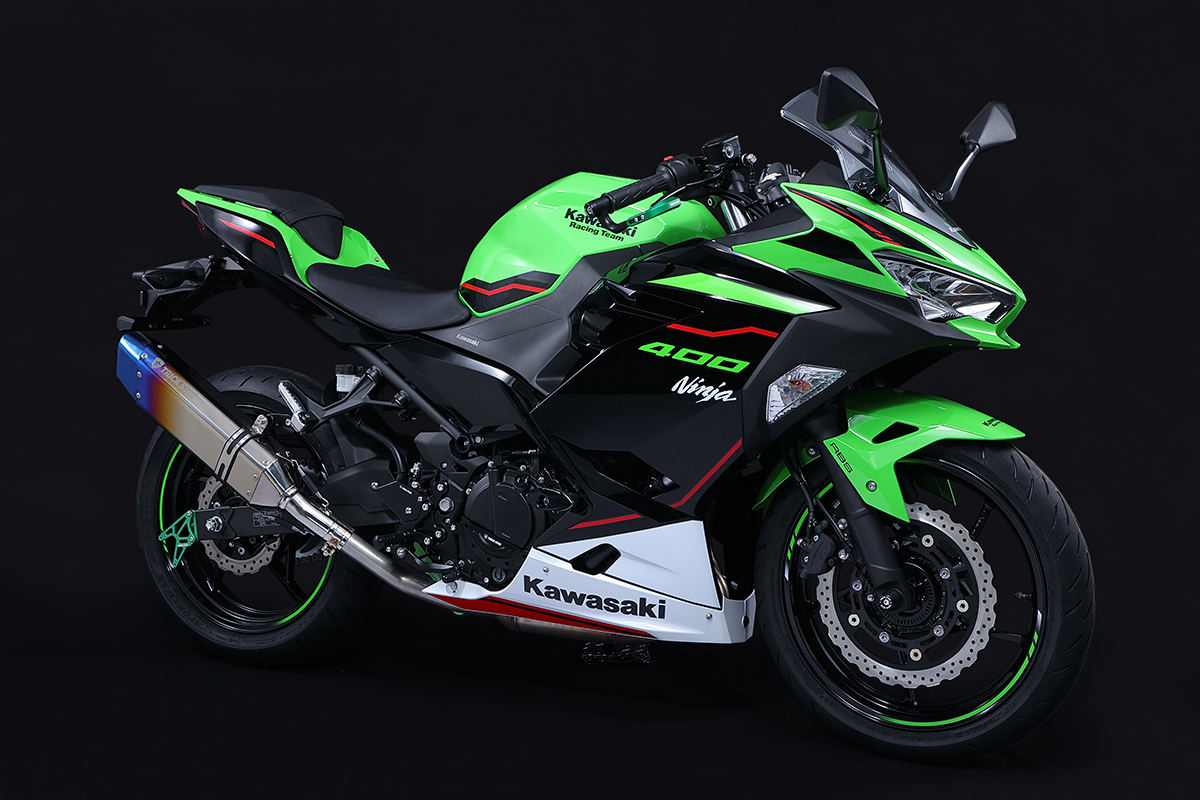 値下げ　トリックスター　IKAZUCHI　スリップオンマフラー　NINJA400ボルトナット類