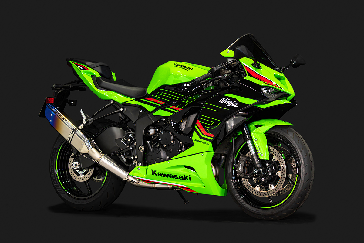 【先行仮予約開始】ZX-6R(24-)政府認証フルエキゾーストマフラーIKAZUCHI
