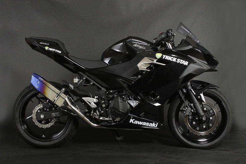 値下げ　トリックスター　IKAZUCHI　スリップオンマフラー　NINJA400ボルトナット類