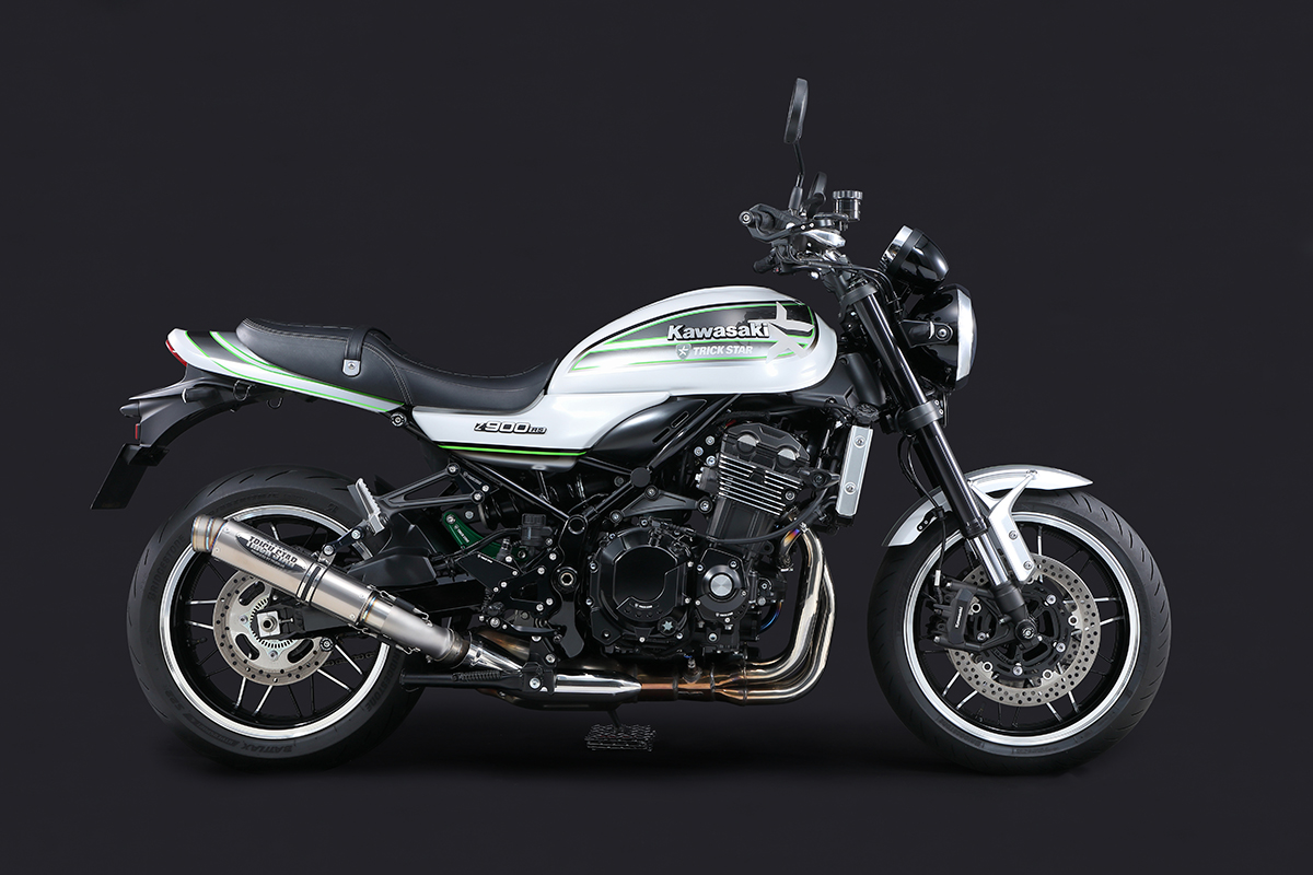 z900rsトリックスター ショットガン　焼チタンGP-LOOK\nGP-LOOK