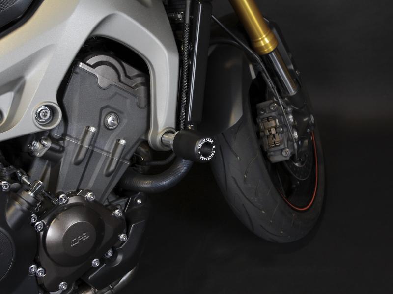 SW-MOTECH フレームスライダー ブラック Yamaha Tracer 900 GT(18)/MT-09(13-16)/MT-09 S 