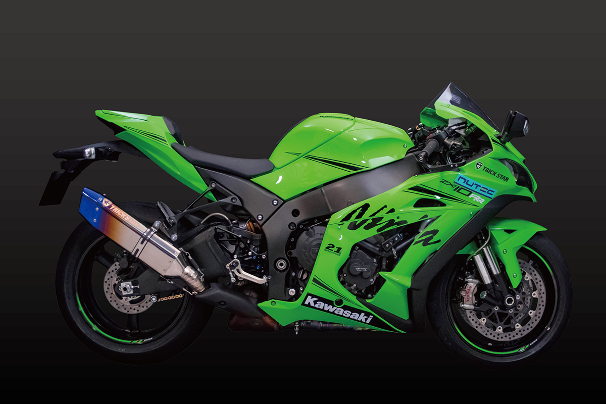 トリックスター / ZX-10RR(19-20) 政府認証スリップオンマフラーIKAZUCHI