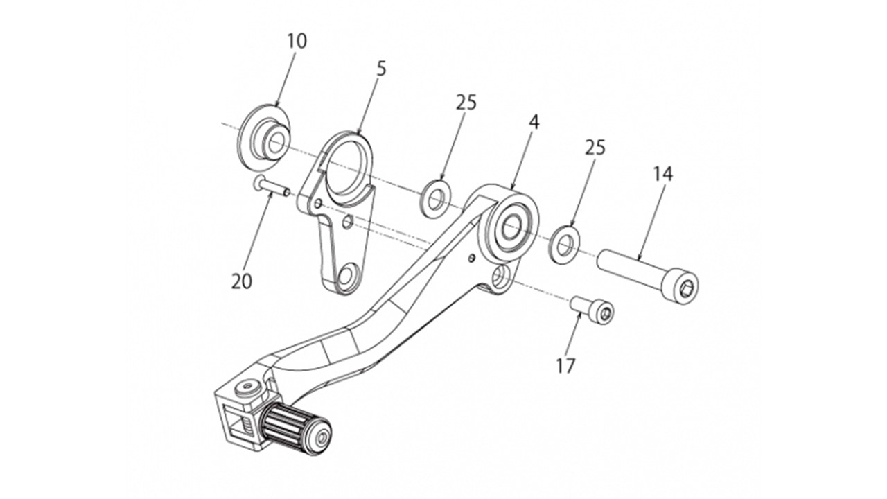 Z900RS(18-20)(21-25) バックステップキット　リペア チェンジペダルASSY