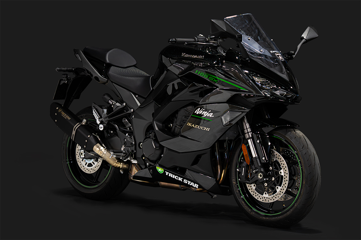 トリックスター / Ninja1100SX 政府認証スリップオンマフラー