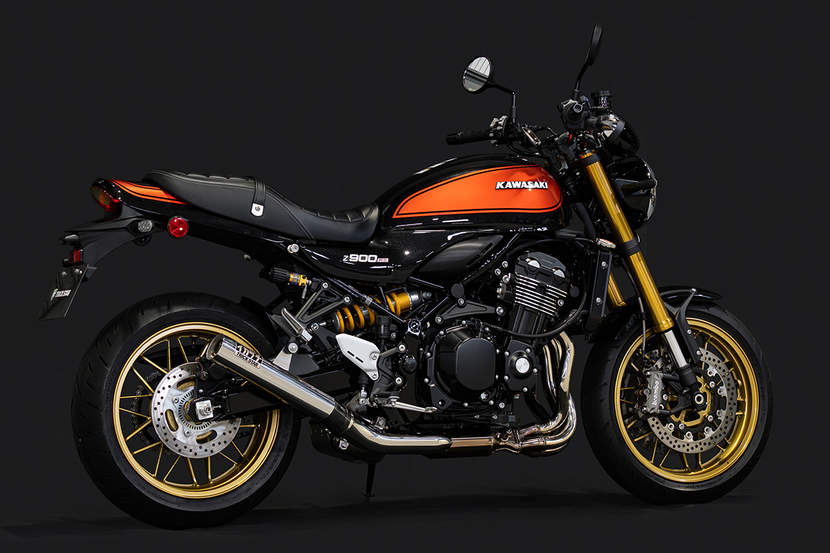 トリックスター / Z900RS(26) 政府認証スリップオンマフラー イカヅチ管