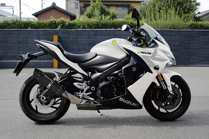 GSX-S1000 トリックスター　フルチタンスリップオン