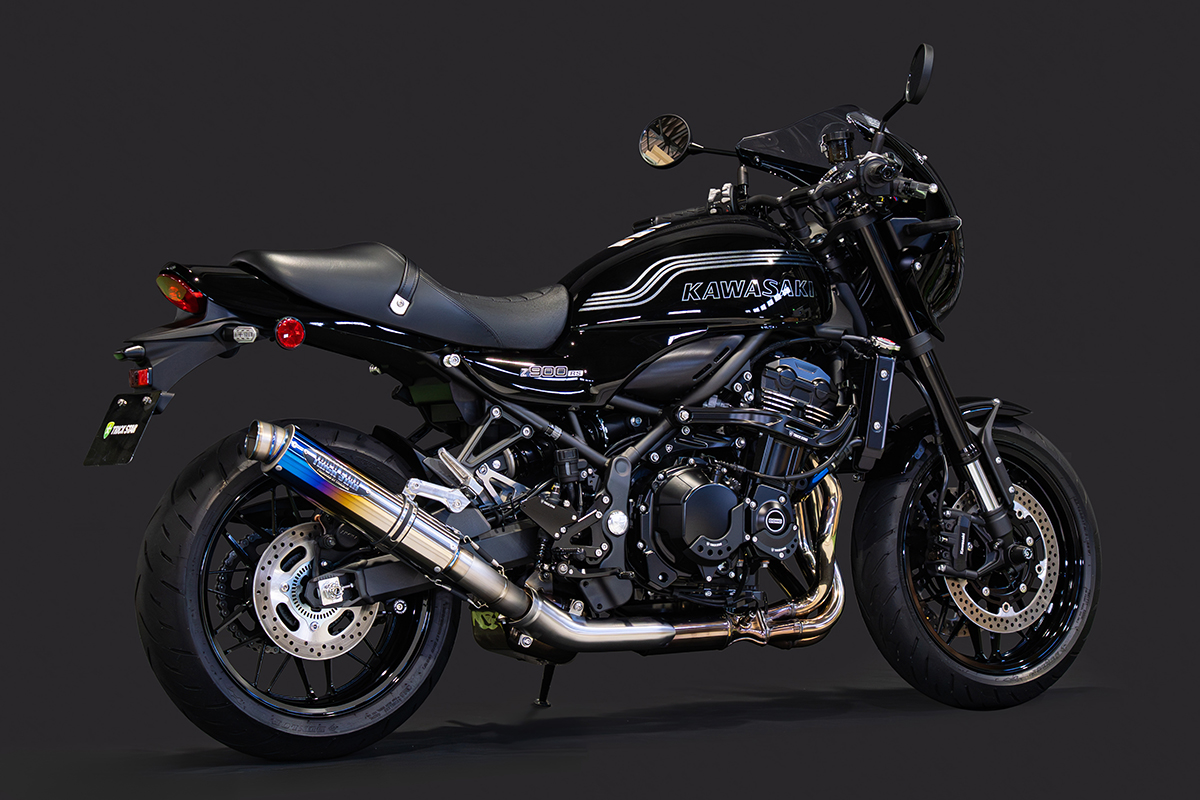 トリックスター / Z900RS(26) 政府認証スリップオンマフラー 100×370焼