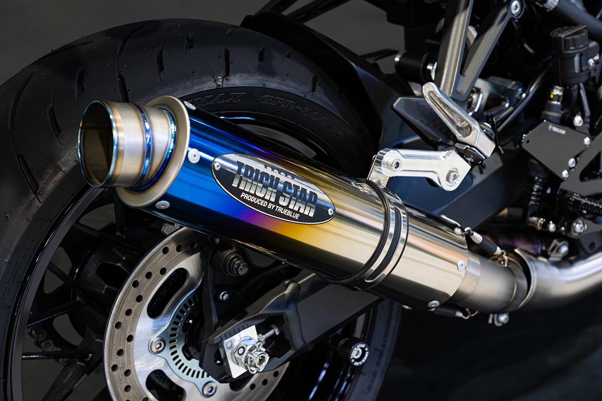 トリックスター / Z900RS(26) 政府認証スリップオンマフラー 100×370焼