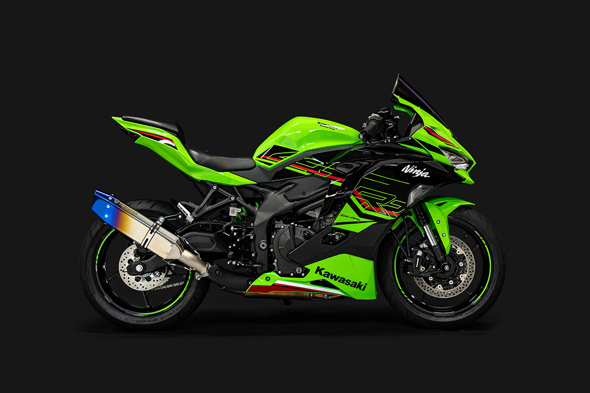 トリックスター / Ninja ZX-25R (23)レーシングスリップオンマフラー ...