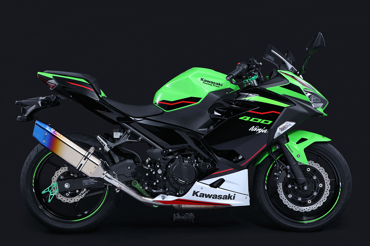 NINJA250 NINJA400 18- トリックスタースリップオンマフラー