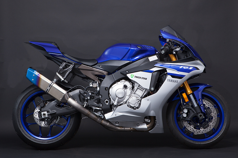 トリックスター / YZF-R1/R1MレーシングスリップオンマフラーIKAZUCHI