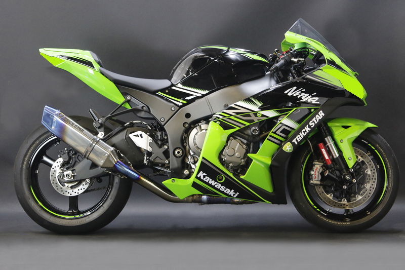 ZX-10R 16~ トリックスター　イカヅチマフラー　チタンスリップオン