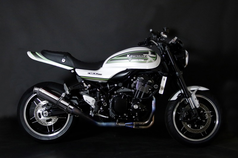 Z900RS トリックスター　レーシングフルエキ　ショットガン