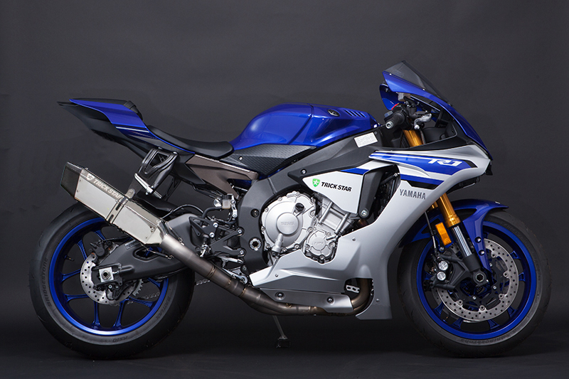 トリックスター / YZF-R1/R1MレーシングスリップオンマフラーIKAZUCHI