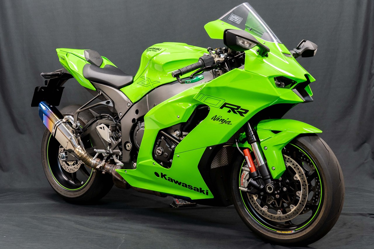 トリックスター / ZX-10RR(21) 政府認証スリップオンマフラーIKAZUCHI