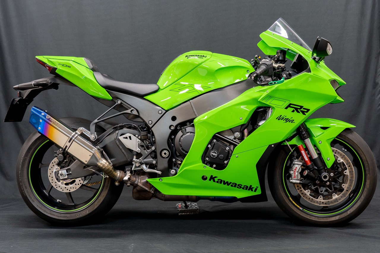 トリックスター / ZX-10RR(21) 政府認証スリップオンマフラーIKAZUCHI