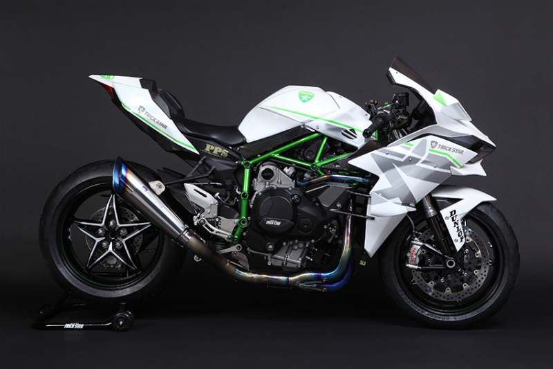 ニンジャH2用 トリックスターマフラー-hybridautomotive.com