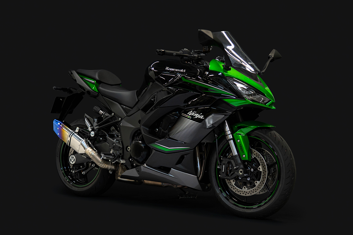 トリックスター / Ninja 1000SX（20-23）政府認証スリップオンマフラー ...