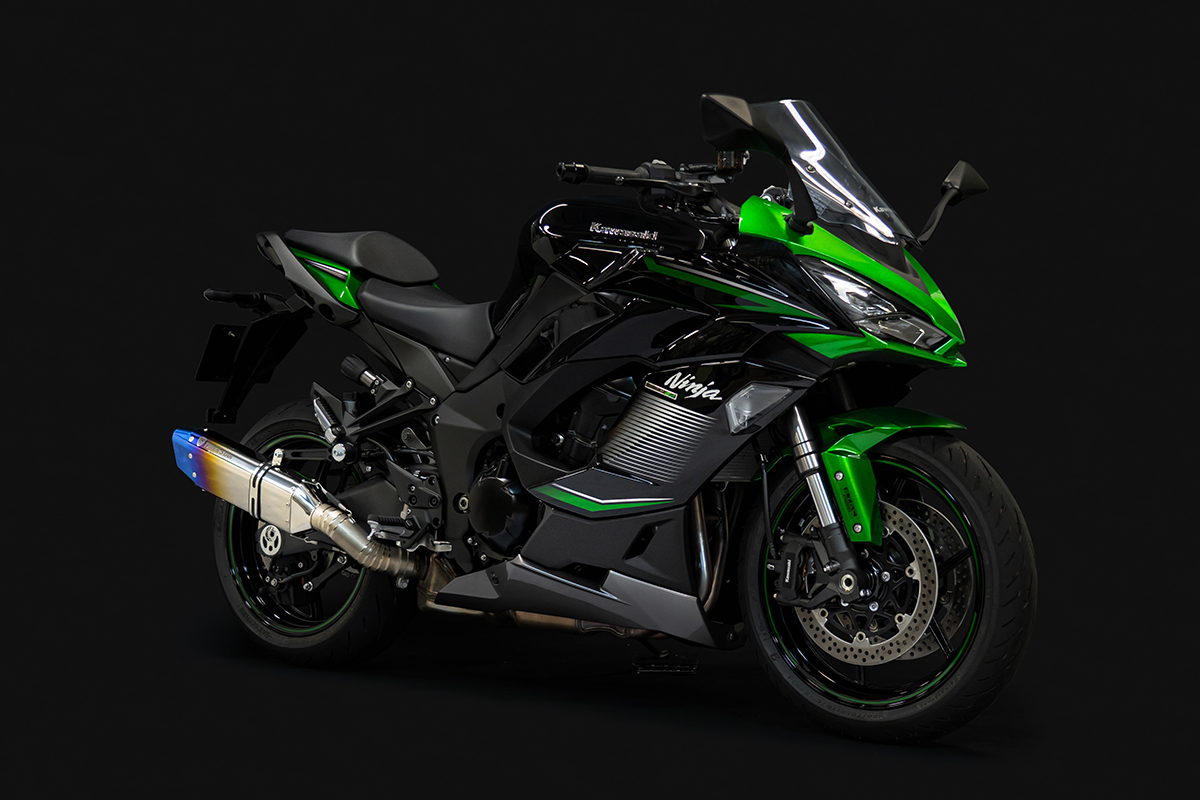 トリックスター / Ninja 1000SX（20-23）政府認証スリップオンマフラー ...