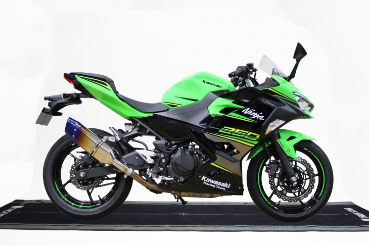 Ninja250'18IKAZUCHIスリップオン白バック