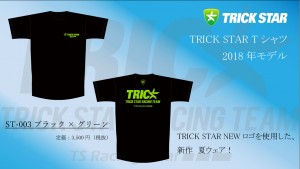 Tシャツ　ST-003-ブラック×グリーン